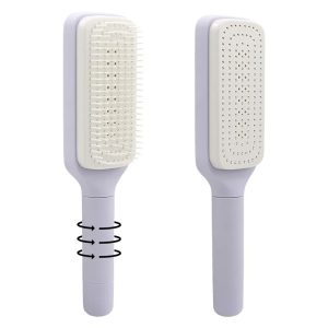Aurgan Zelfreinigende Haarborstel Anti-Klit - massageborstel - Afbeelding 3