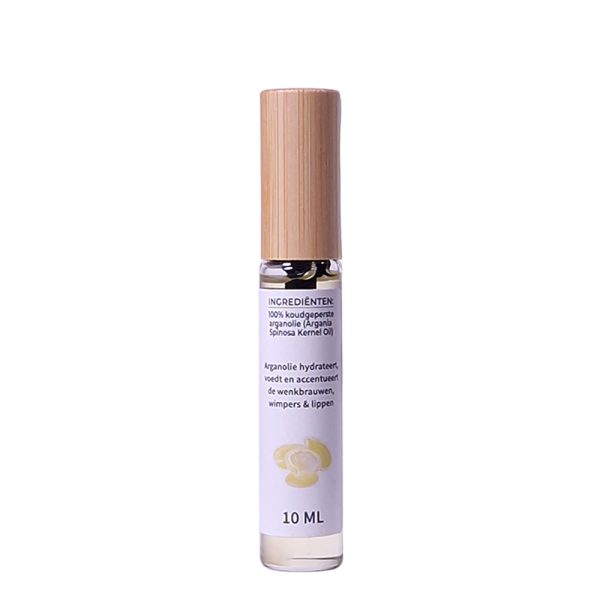 Aurgan arganolie Serum Lash&Brow Volume Applicator achterzijde
