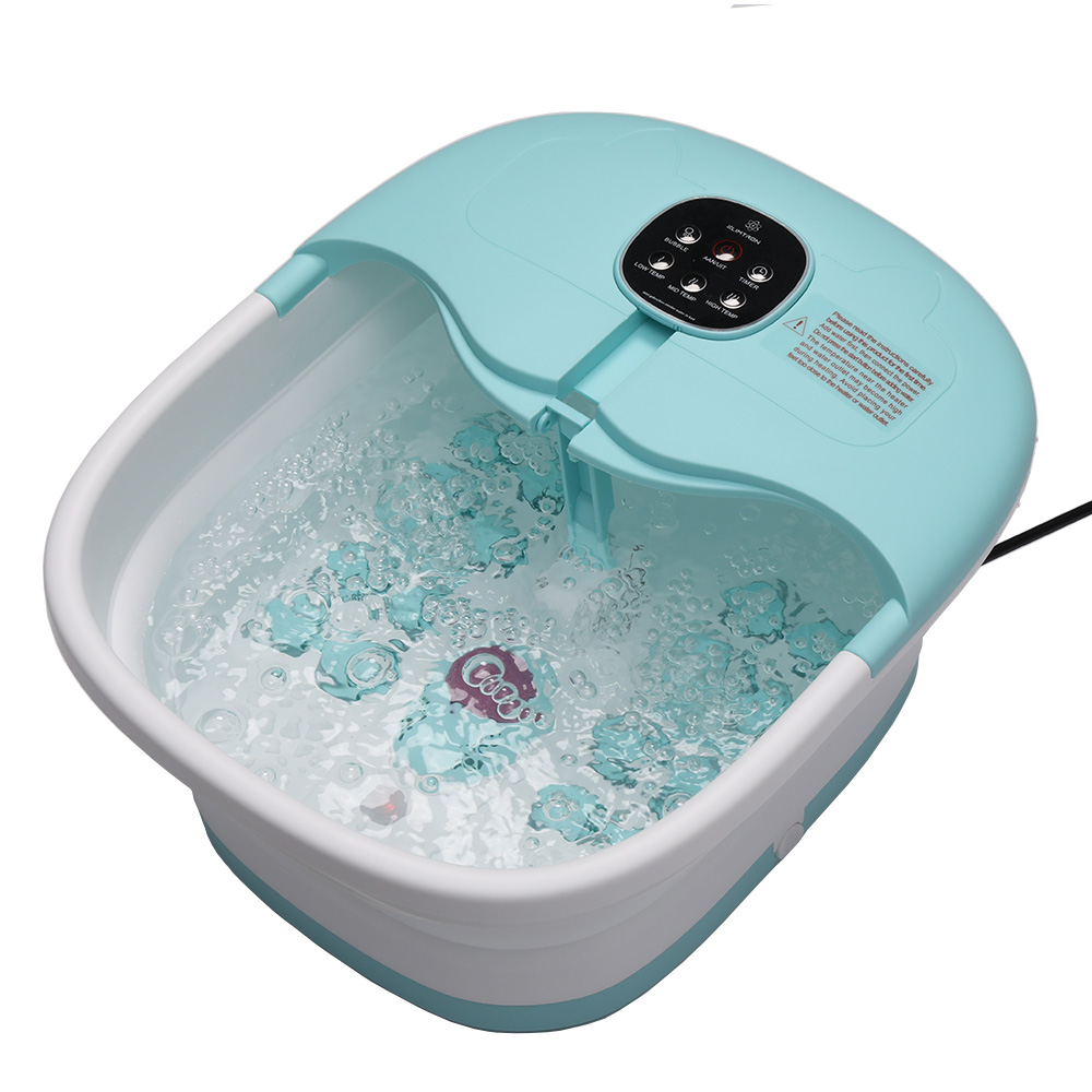 Slimtron FB02 Elektrisch Voetenbad – Verwarming, Bubbels & Massagerollers