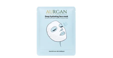 Aurgan Deep Hydrating gezichtsmasker met gehydrolyseerd collageen