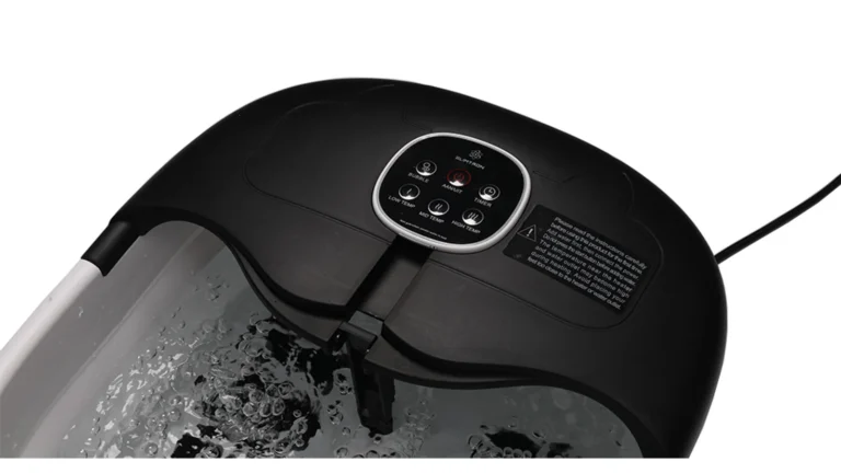 Slimtron elektrisch voetenbad voor een verzorgingsmoment