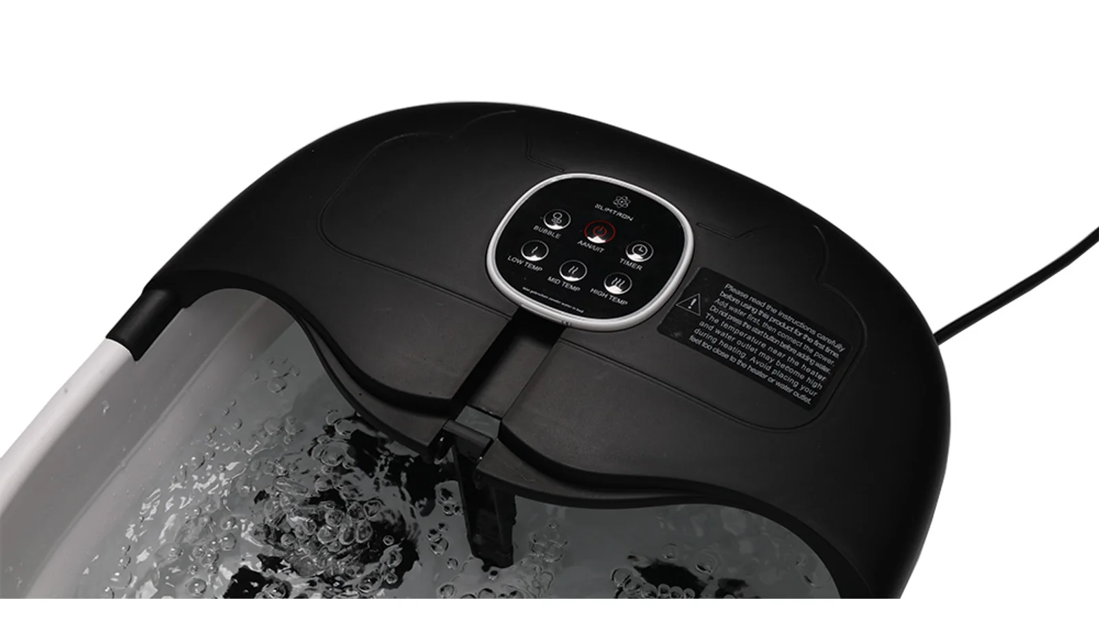 Slimtron FB02 elektrisch voetenbad met bubbels