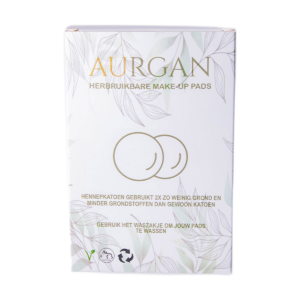 Aurgan Hennepkatoen make up remover pads