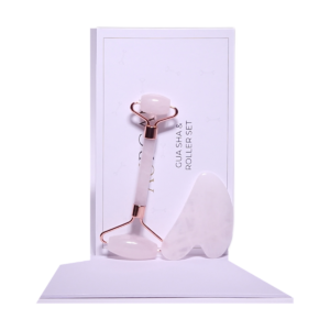 Aurgan Jade Roller Rose Quartz – Gezichtsroller