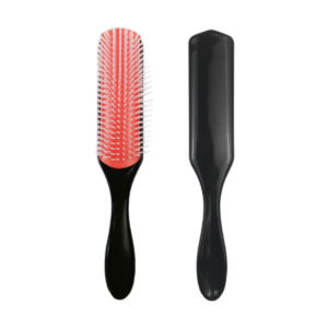 Nine-row haarborstel – 9-row rood styling brush