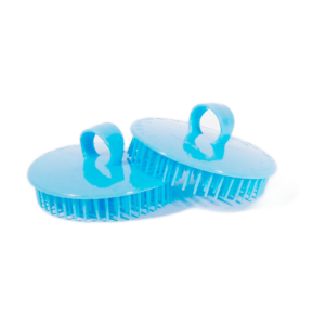 Aurgan Scalp Massager borstel – blauw
