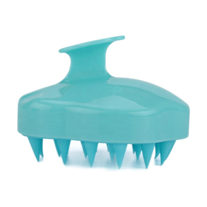 Scalp massager – hoofdhuid massagekam – blauw