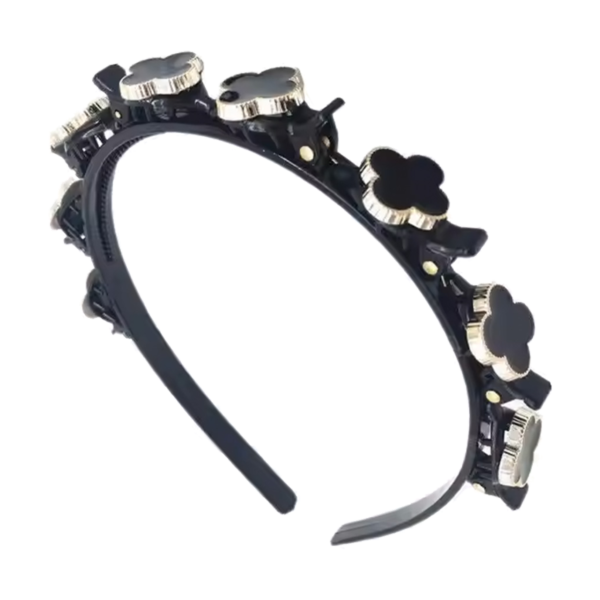 Aurgan Haarband met klemmen – diadeem met klepjes – Praktisch en Stijlvol