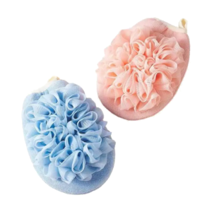 Aurgan Badbloem Wasscrub Roze & Blauw