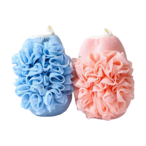 Aurgan Badbloem Wasscrub Roze & Blauw