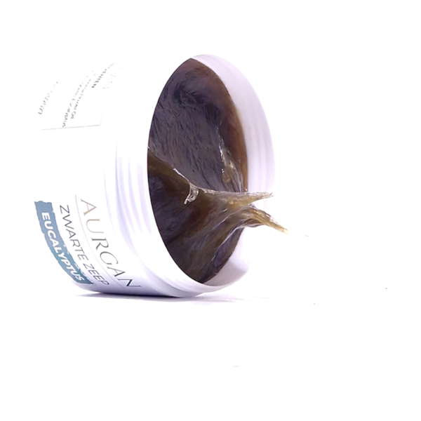 Aurgan Zwarte Zeep Eucalyptus – 200g