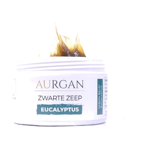 Aurgan Zwarte Zeep Eucalyptus – 200g