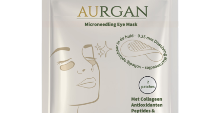 aurgan microneedling eye mask patches