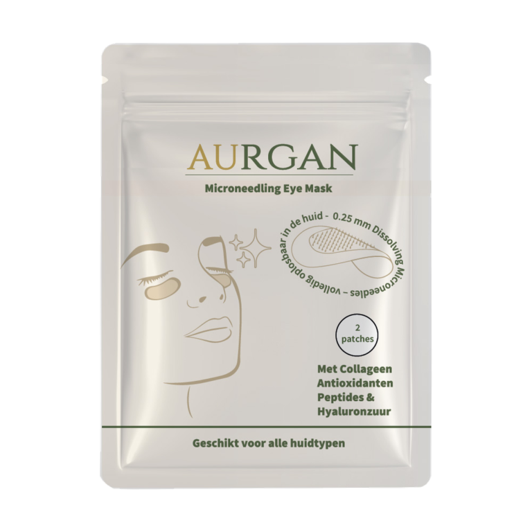 aurgan microneedling eye mask patches