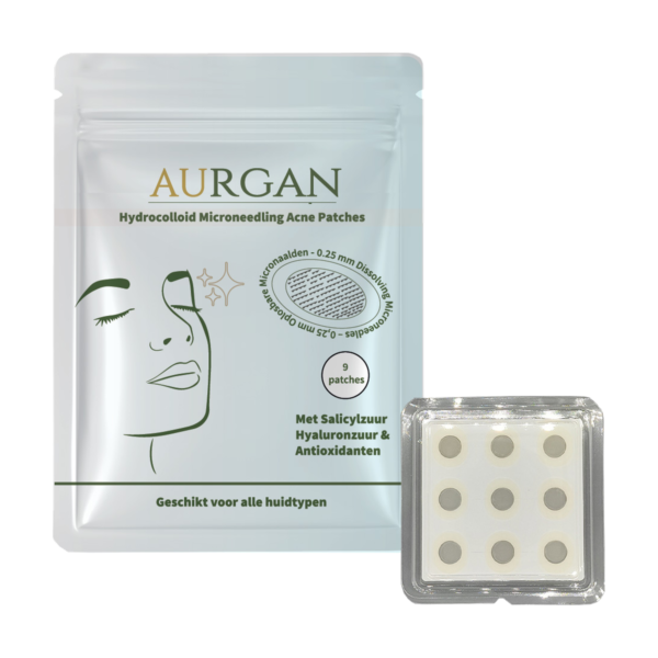 Aurgan – Microneedling Acne Patches – Micro Needle & Hydrocolloid – 9 Patches