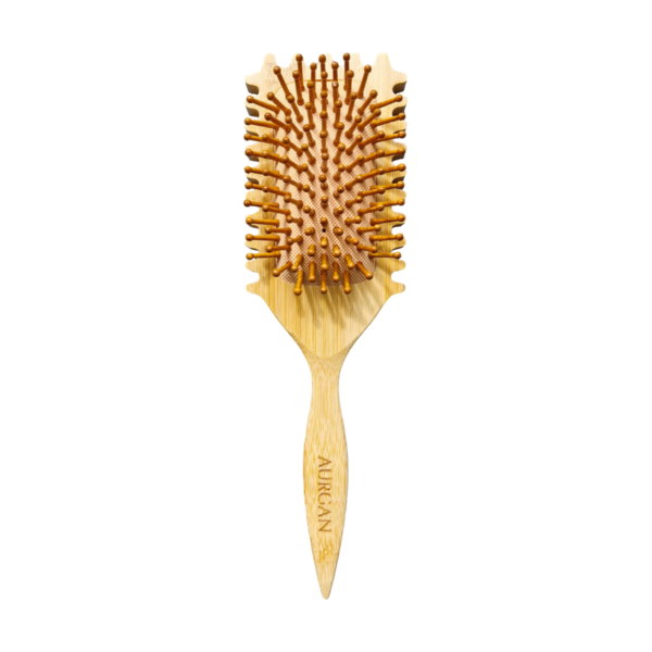 Aurgan Bamboe Curl Brush – Curl Styling Haarborstel voor Krullen